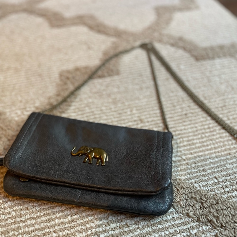 Grey purse
